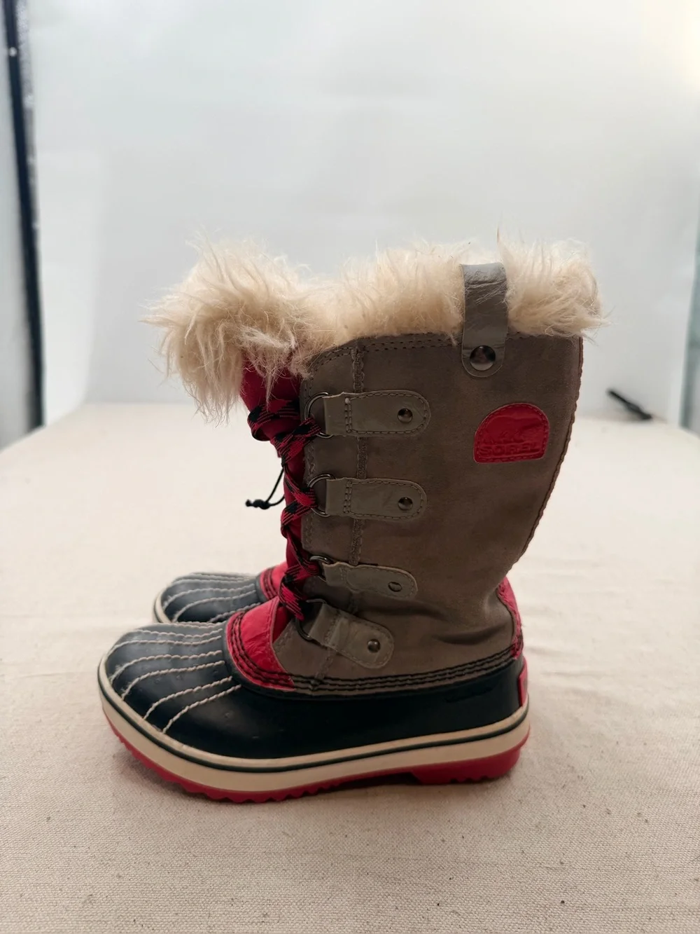 Sorel Youth Winter Faux Fur Boots